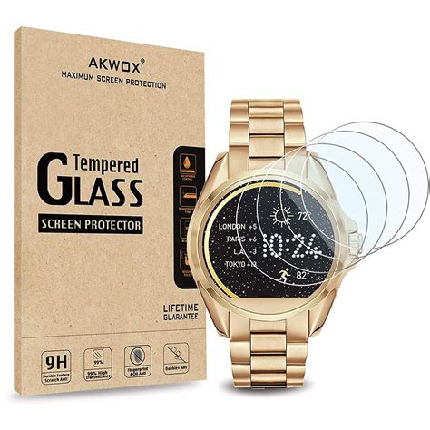 [4 Pack] Tempered Glass Screen Protector for Michael Kors 